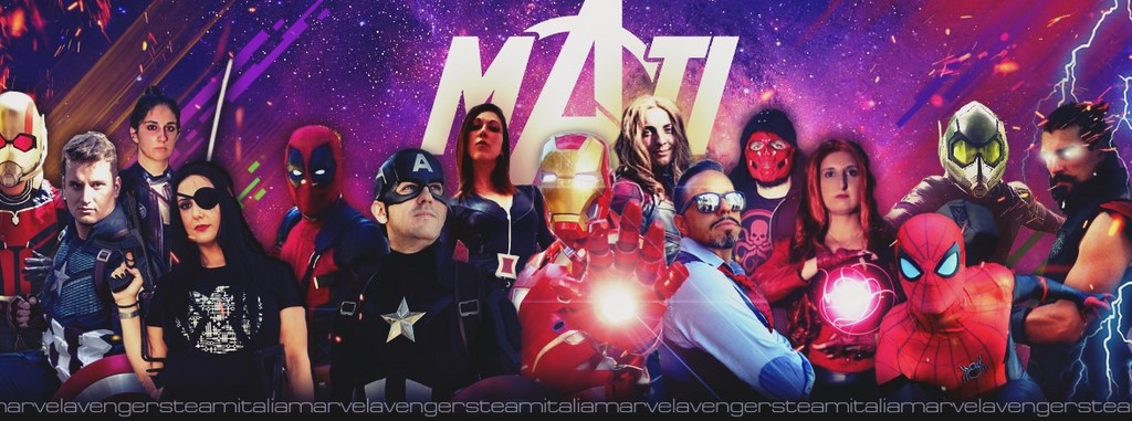 Florentia Comics 2020 - Steampunk & Cosplay - MARVEL AVENGERS TEAM ITALIA Florentia Comics 2020 - Steampunk & Cosplay - MARVEL AVENGERS TEAM ITALIA
