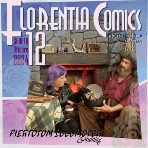 PIERTOTUM LOCOMOTOR cosplay - FLORENTIA COMICS 2024 PIERTOTUM LOCOMOTOR cosplay